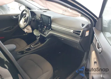 2020 Hyundai Ioniq Hybrid Blue from USA, damaged, VIN KMHC65LC2LU228816